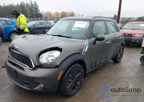 2014 Mini Countryman Cooper S from USA, damaged, VIN WMWZC3C55EWP29880